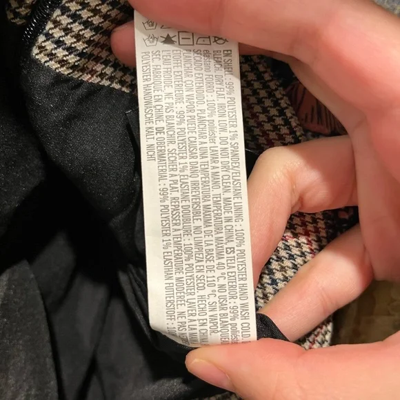 Forever 21 Check Wiggle Skirt Size M - Picture 8 of 8